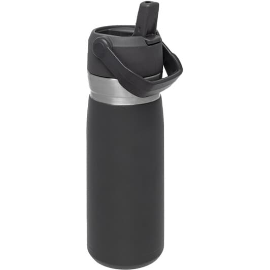 Stanley Go Flip Straw 650 мл, серая термобутылка
