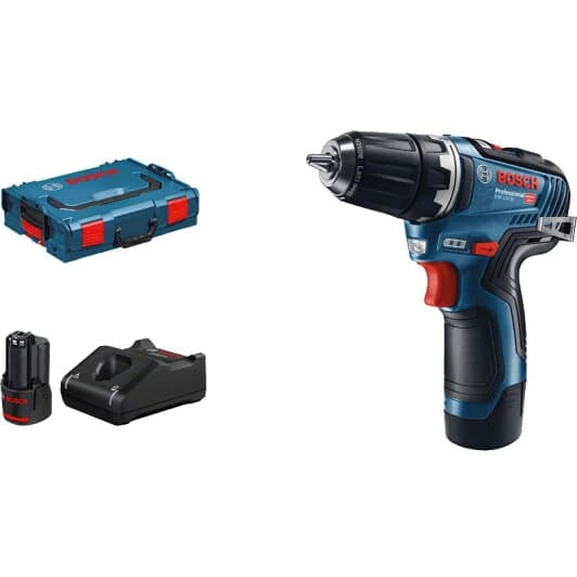 Шурупокрут Bosch акумуляторний GSR 12V-35 Professional (2 акумулятори + ЗП + чохол)