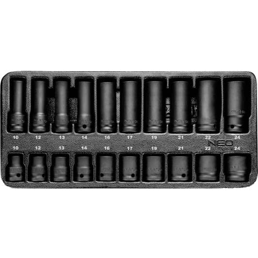 Набір торцевих головок Neo Tools 84-241 1/2" (20 пр.)