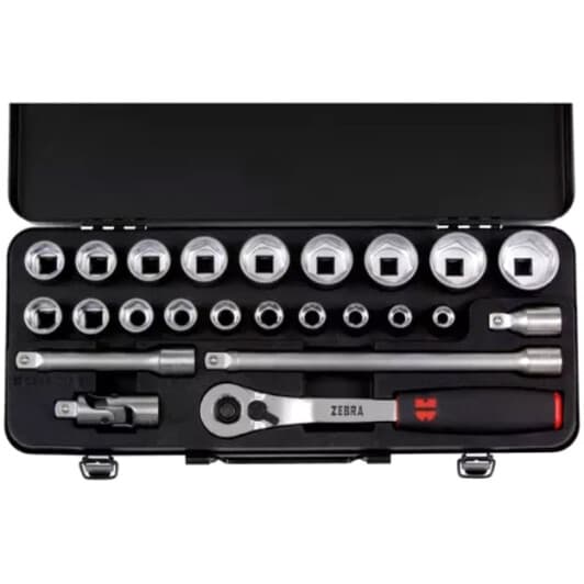 Набор торцевых головок и комплектующих Würth 096501224 1/2" (24 пр.)