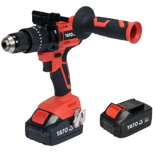 Дриль ударний Yato акумуляторний (2 акумулятори)