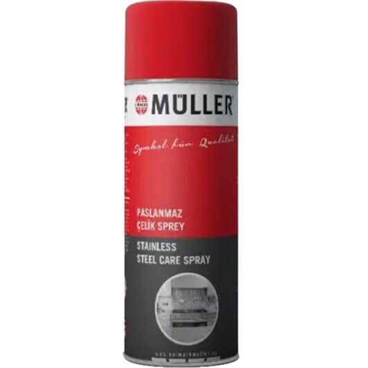 Очиститель Mullerol Stainless Steel Care Spray 890160400 400 мл 400 г
