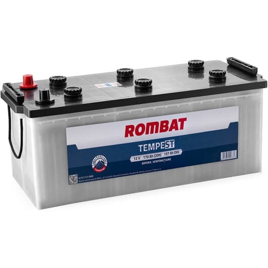 Тяговый аккумулятор Rombat Tempest 12V-170AH STM5670 170 Ач 12 В