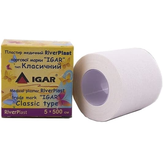 Пластир тканинний у рулоні Ігар RiverPlast НФ-00000302