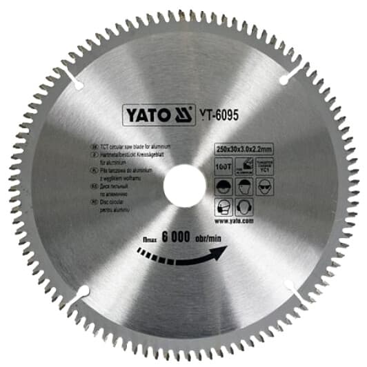 Круг отрезной Yato YT-6095 250 мм