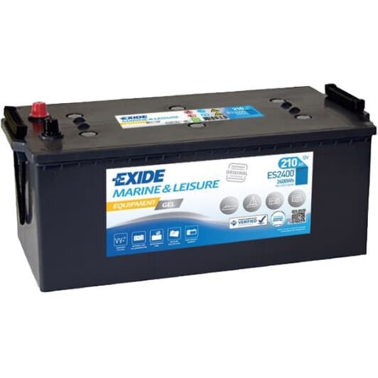 Тяговий акумулятор Exide Marine & Leisure ES2400 210 Аг 12 В