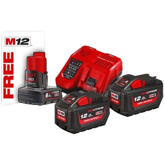 Комплект зарядки Milwaukee M18 HNRG-122