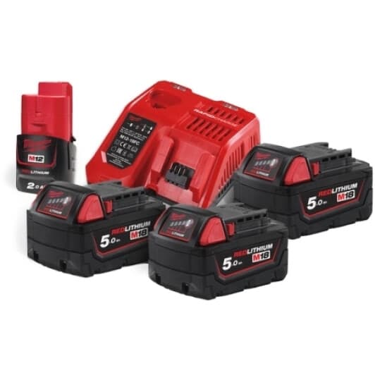 Комплект зарядки Milwaukee M18 NRG-503
