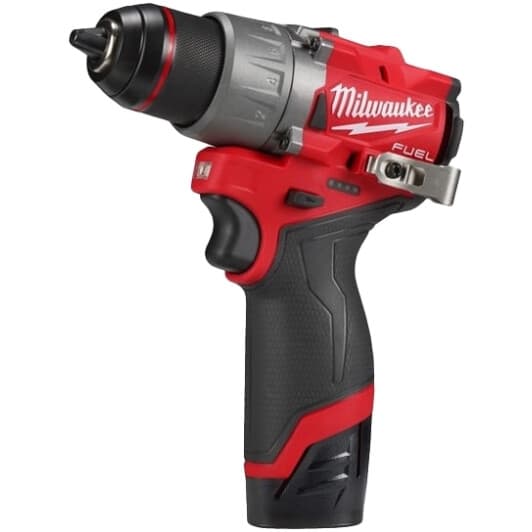Шуруповерт Milwaukee аккумуляторный M12 FDD2-202X (2 аккумулятора + ЗУ + чехол)