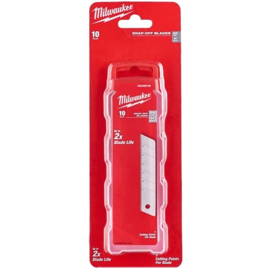 Набір лез Milwaukee 4932480108 сегментоване лезо 10 шт.
