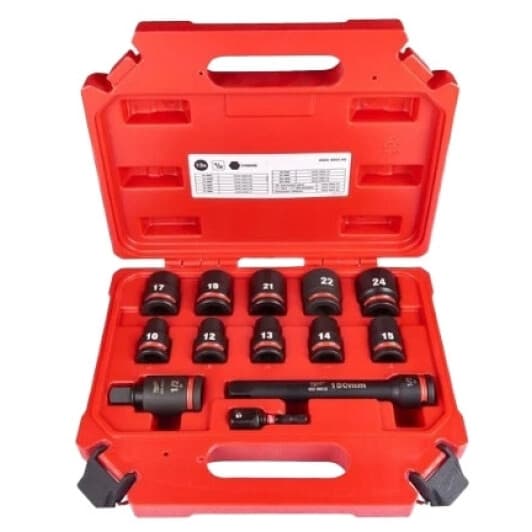 Набір торцевих головок Milwaukee 4932480456 1/2", 1/4" (14 пр.)