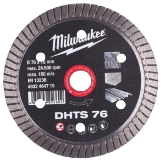 Круг відрізний Milwaukee 4932464715 76 мм