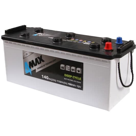 Тяговий акумулятор 4Max Deep Cycle BAT140/980L/DC/4MAX 140 Аг 12 В