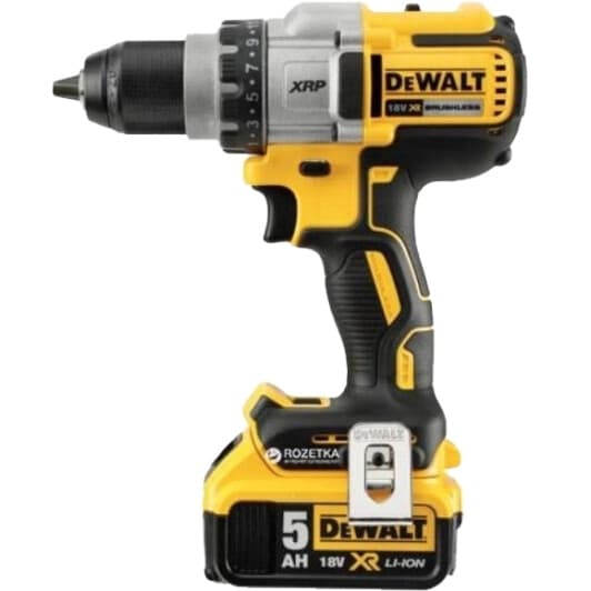 Дрель безударная DeWALT DCD991P2 аккумуляторная (2 аккумулятора + ЗУ + чехол)