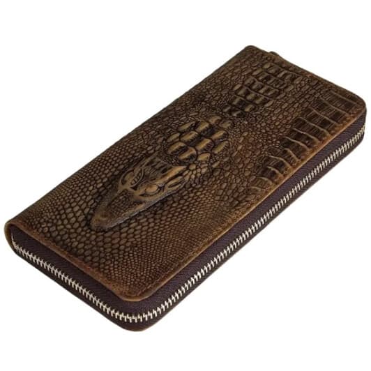 Клатч Vintage 14462 без логотипа авто колір коричневий