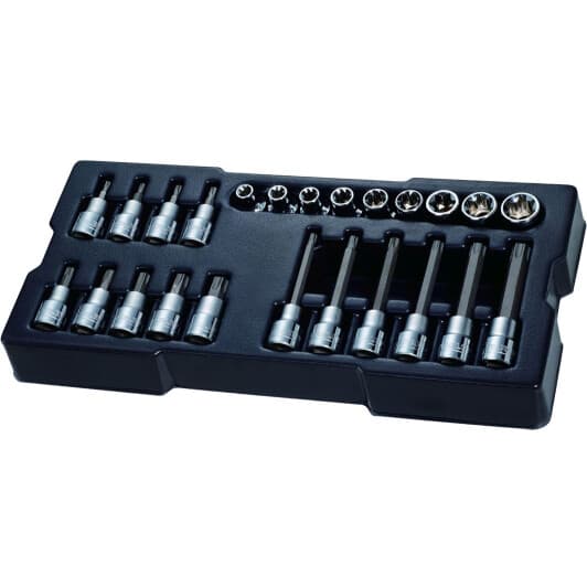 Набор торцевых головок Stanley STMT1-74176 1/2" (24 пр.)