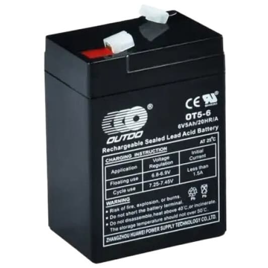 Аккумулятор для ИБП Outdo OT5-6 OT5-6 5 Ач 6 В
