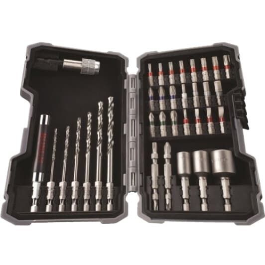 Набор бит и торцевых головок с держателем Bosch 2607017328 26 шт.