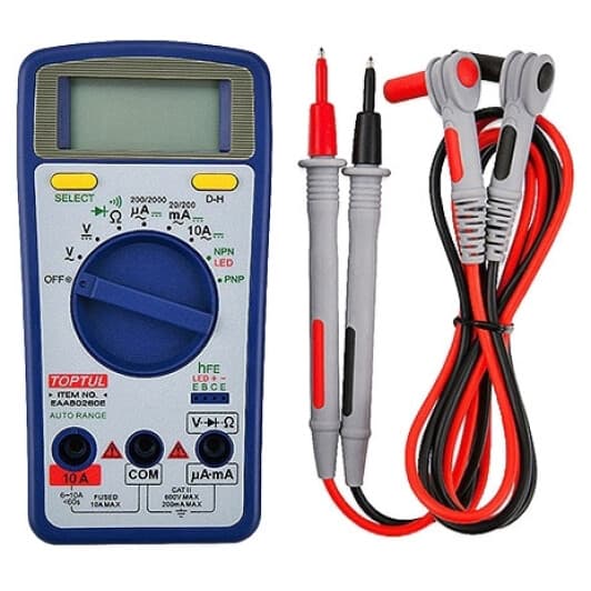 Мультиметр Toptul EAAB0260E