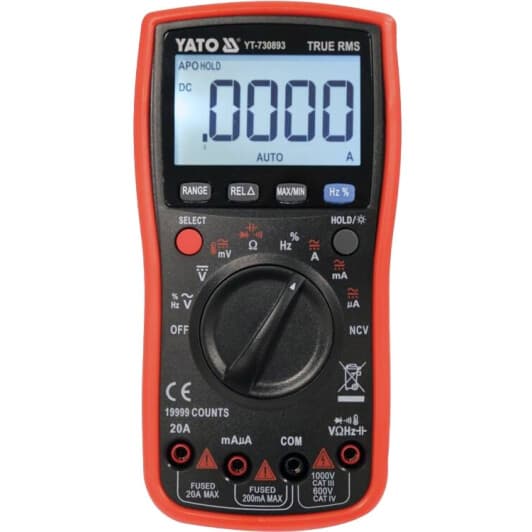 Мультиметр Yato YT-730893