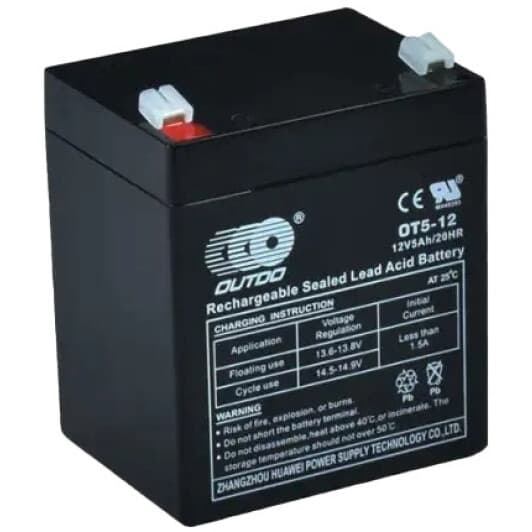 Акумулятор для ДБЖ Outdo OT5-12 OT5-12 5 Аг 12 В