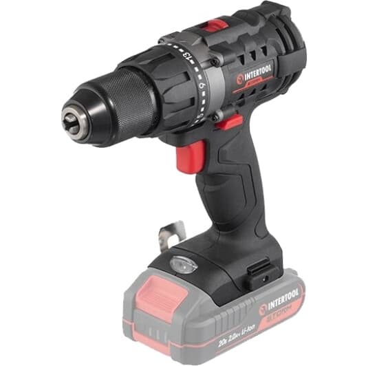 Дриль безударний Intertool WT-9351 акумуляторний (без акумулятора)