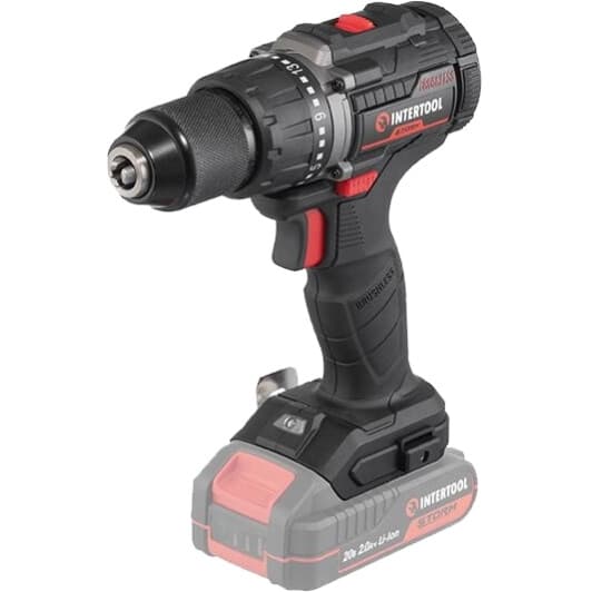 Дриль безударний Intertool WT-9360 акумуляторний (без акумулятора)