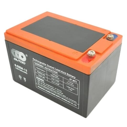 Акумулятор для ДБЖ Outdo 6-DZM 6DZM13 13 Аг 12 В