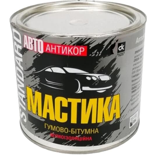 Антикор Дорожная Карта Standard гумово-бітумний (1,8 кг)