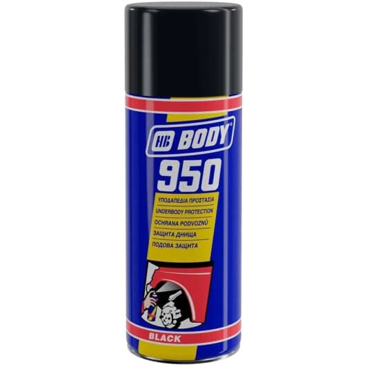 Антигравий Body 950 каучуковый черный