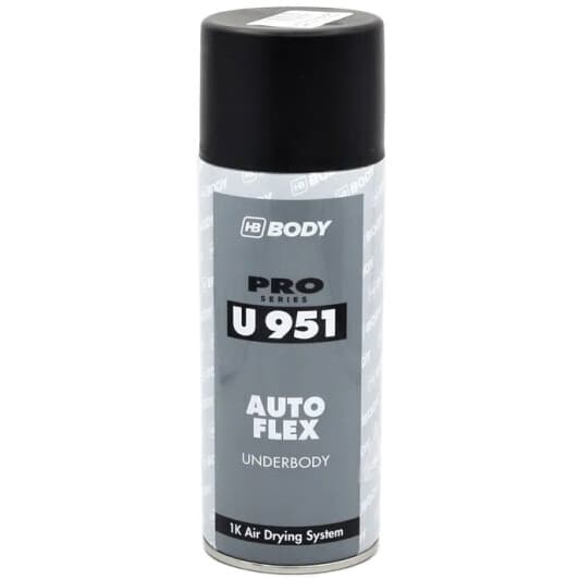 Антигравій Body Pro Series U951 AutoFlex каучуковий чорний