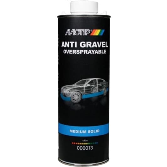 Антигравій Motip Stone Chip Spray бітумний білий