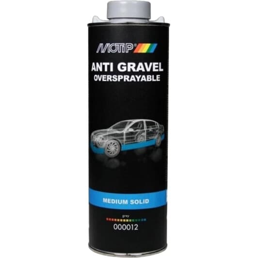 Антигравій Motip Stone Chip Spray бітумний сірий