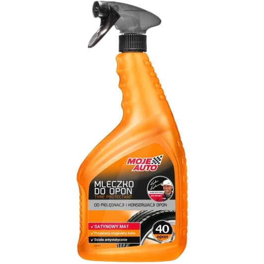 Чернитель шин Moje Auto Black Tyre Foam 19-585 750 мл