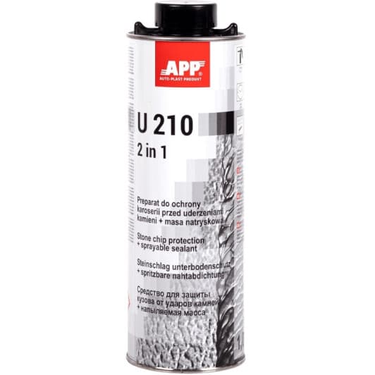 Антигравий App U210 битумно-каучуковый черный