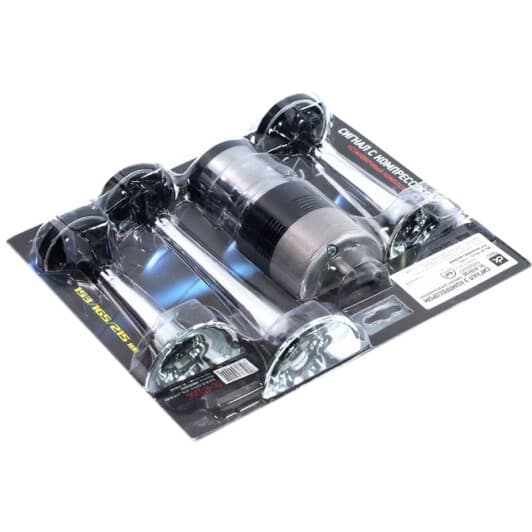 Клаксон Дорожная Карта SL-A1015C "дудка" 12 В (3 дудки)