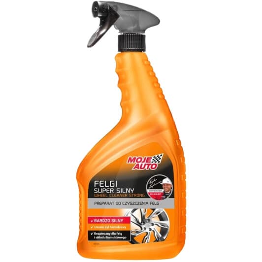 Очиститель дисков Moje Auto Wheel Cleaner Strong 19-047 750 мл