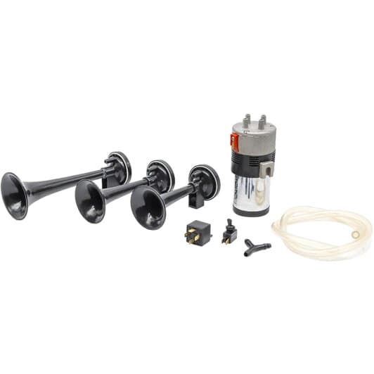 Клаксон Elegant "дудка" 100746 12 В 110 3 дудки