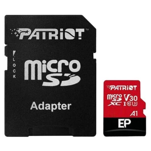 Карта пам’яті Patriot EP Series microSDXC 1 ТБ з SD-адаптером