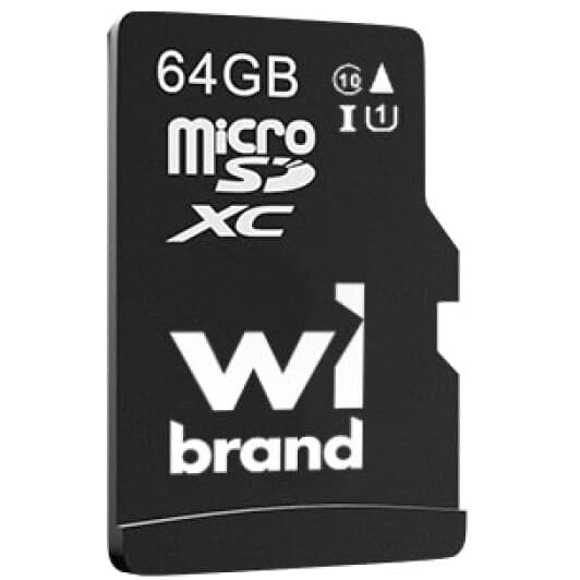 Карта памяти Wibrand microSDXC 64 ГБ