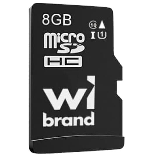 Карта памяти Wibrand microSDHC 8 ГБ