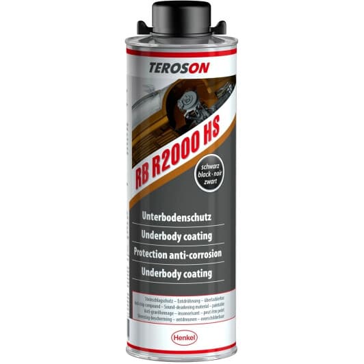 Henkel RB R2000 HS каучуковый черный (1 л) антикор
