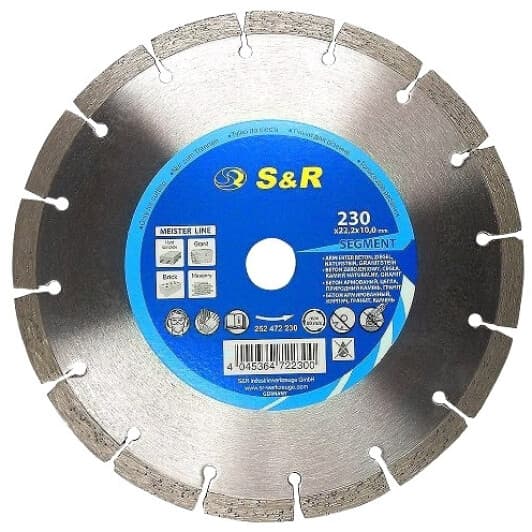 Круг відрізний S&R Meister 252472230 230 мм