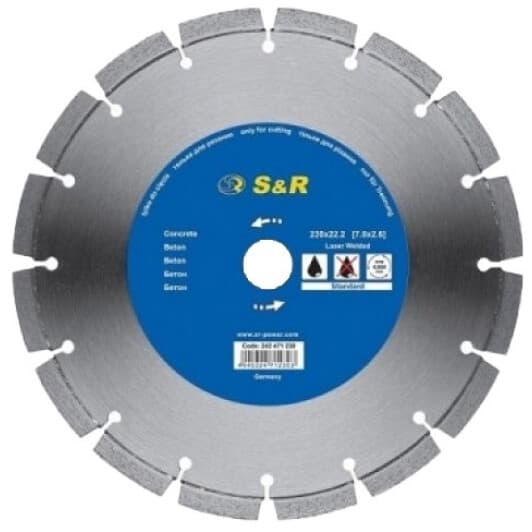Круг відрізний S&R StandART 242431230 230 мм