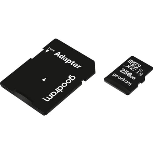 Карта памяти Goodram MicroSD 256 ГБ с SD-адаптером
