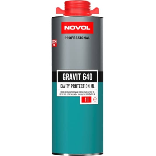 Антикор Novol Gravit 640 восковий коричневий