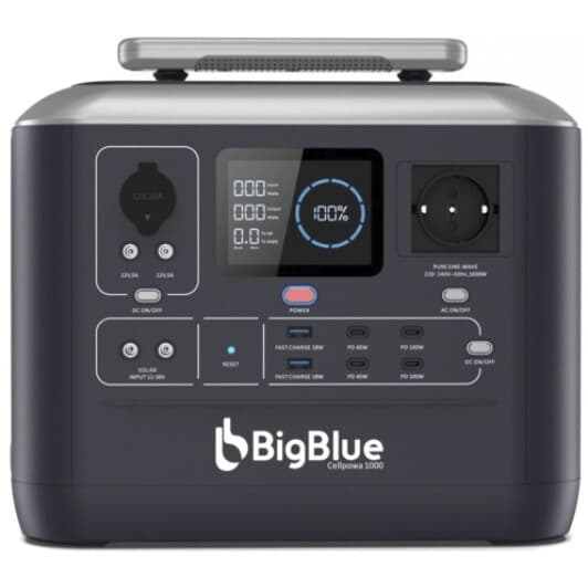 Зарядная станция BigBlue CellPowa 1000 1000 W 1075Wh / 36000mAh