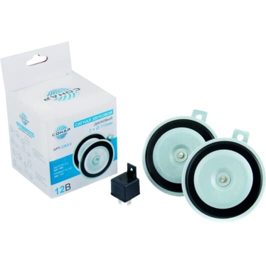 Клаксон Сонар SAZ-3 дисковий 12 В 115 дБ