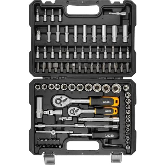 Набір бит та торцевих головок з тримачем та тріскачкою JCB JCB-4941-5DS 32 шт.