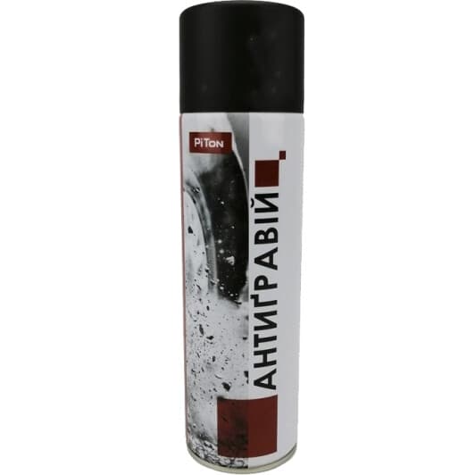 Антигравій PiTon каучуковий чорний